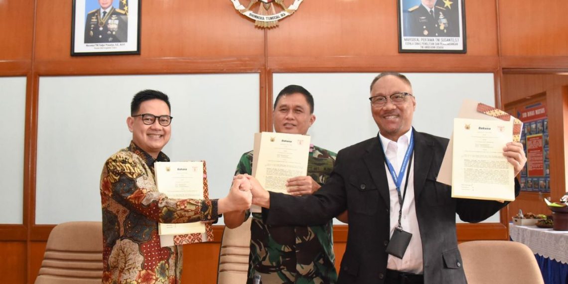 DAHANA Berkolaborasi dengan Dislitbang TNI AU dan Sari Bahari