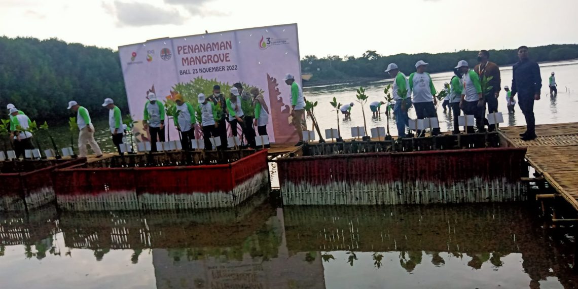SKK Migas-KKKS dan Kementerian KLHK Tanam Puluhan Ribu Mangrove
