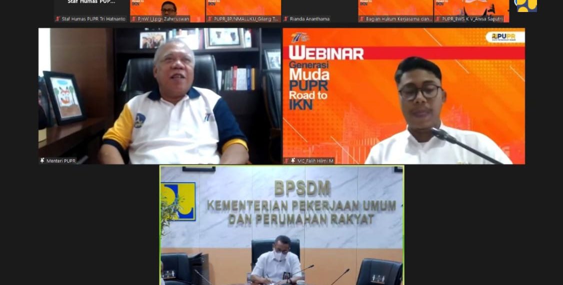 Menteri Basuki: Bagi Generasi Muda PUPR, IKN adalah Kesempatan