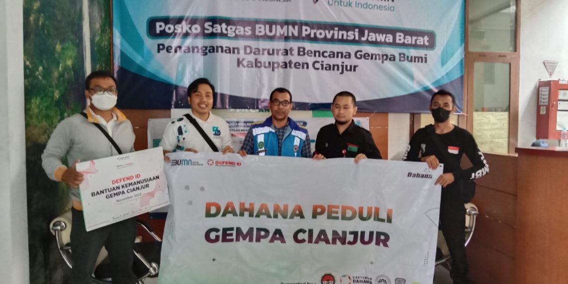 DAHANA kembali Kirim Bantuan ke Korban Gempa Cianjur