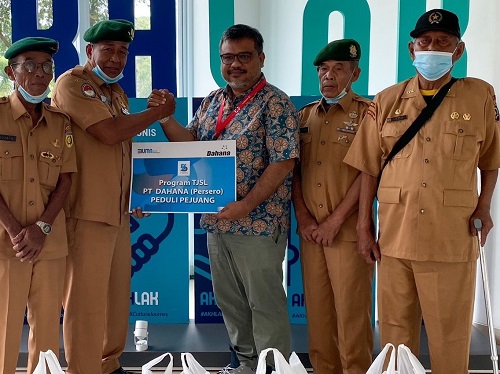 Hari Pahlawan, DAHANA Berikan Bantuan ke Veteran