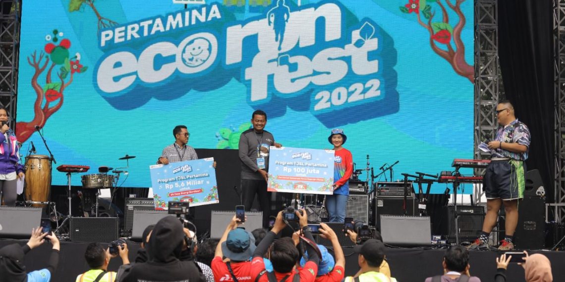 Pertamina Bantu 25 Desa Energi Berdikari pada Ecorunfest