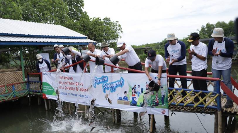 Voluntary Days Pertamina 2022, Kunjungi Desa Energi Berdikari di Kutawaru