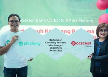 Kolaborasi, Bank OCBC Kucuri Pembiayaan ke Para Pembudidaya eFishery