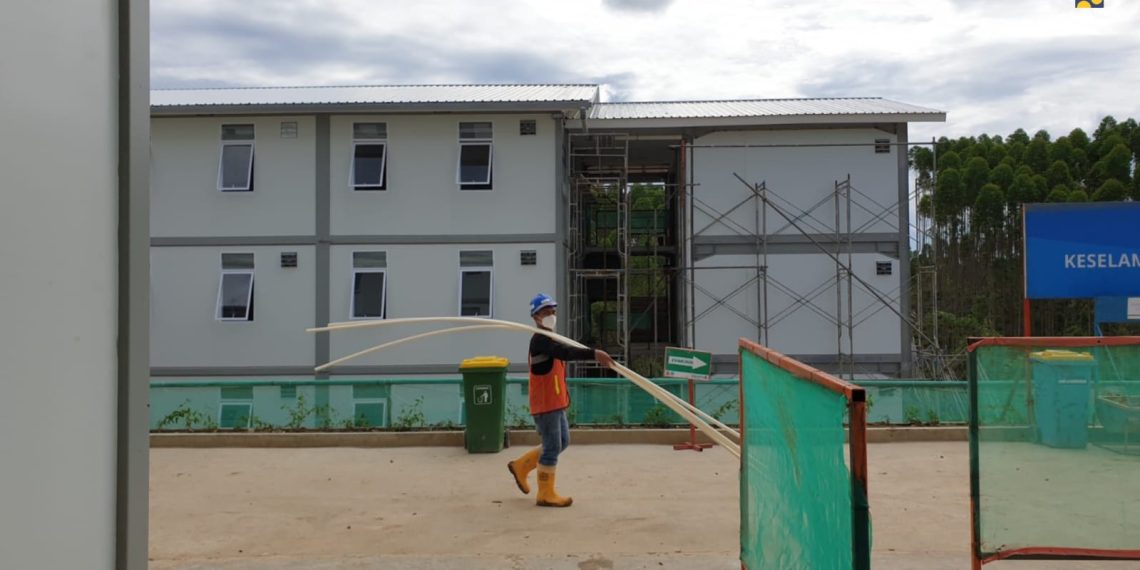 Kementerian PUPR Selesaikan 16 Rusun Pekerja IKN