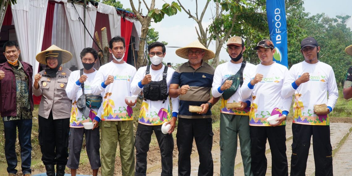 PT Sang Hyang Seri Adakan Program Pelatihan Budidaya Pertanian Bersama Polri