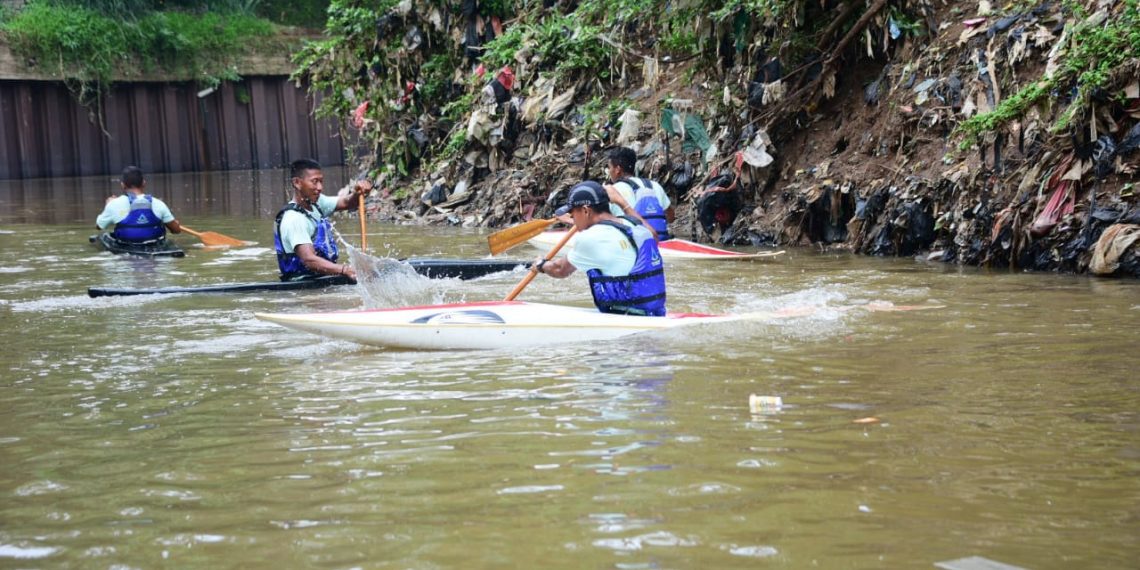 Kementerian PUPR Gelar Gerakan Bersih dan Sehat Bersama Sungai Ciliwung