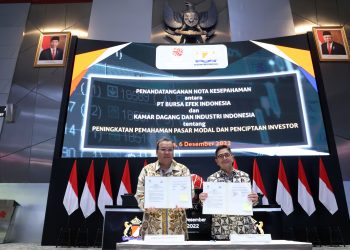 Perbanyak Perusahaan IPO, BEI Gandeng Kadin Teken MoU