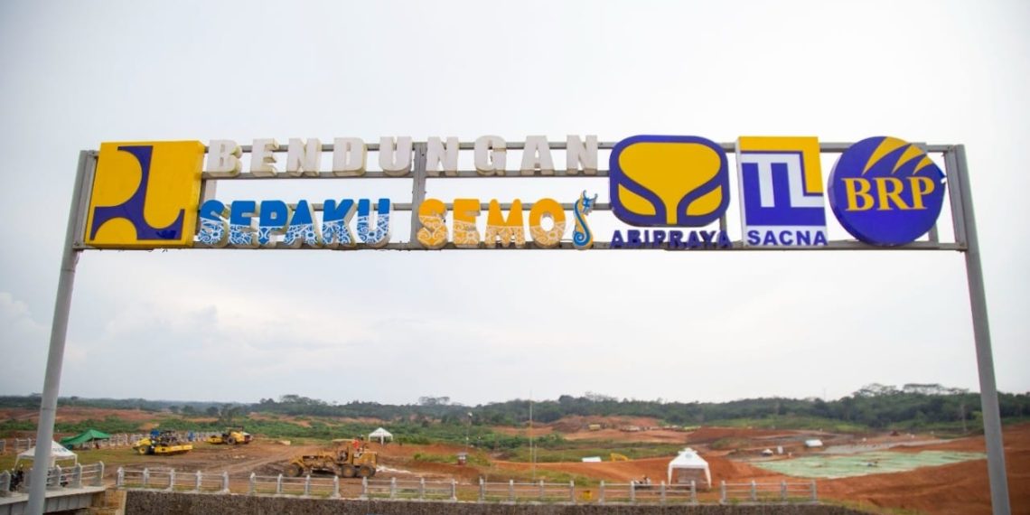 Bendungan Sepaku Semoi Ditargetkan Impounding Juni 2023