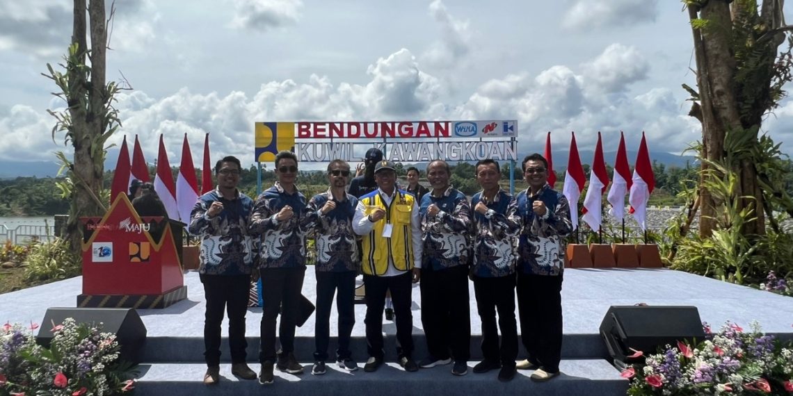 Bendungan Hasil Desain BUMN PT Indra Karya Diresmikan Presiden
