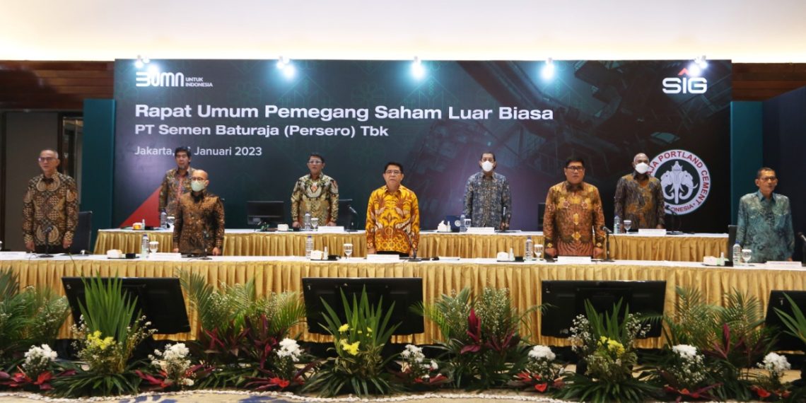 Disepakati dalam RUPSLB, Semen Baturaja Masuki Babak Baru Pasca Integrasi dengan SIG