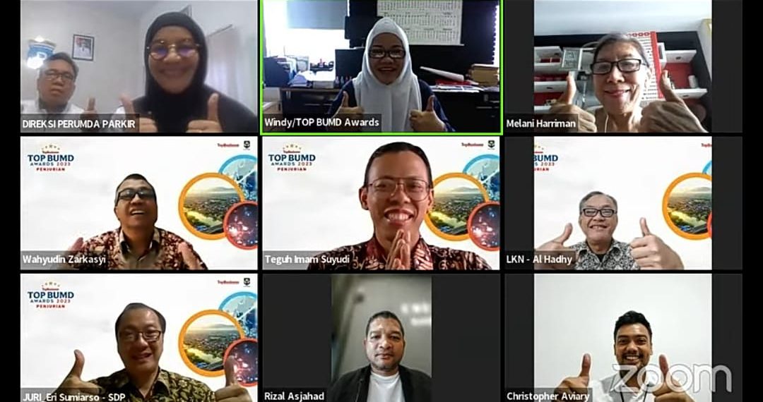 Laba Meningkat 3 Kali Lipat, Perumda Parkir Makassar Raya Jadi Finalis TOP BUMD Awards 2023