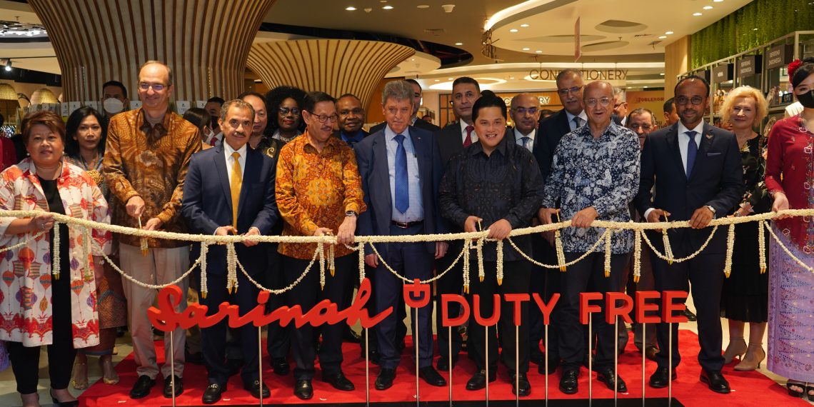 Menteri Erick Thohir Resmikan Sarinah Duty Free