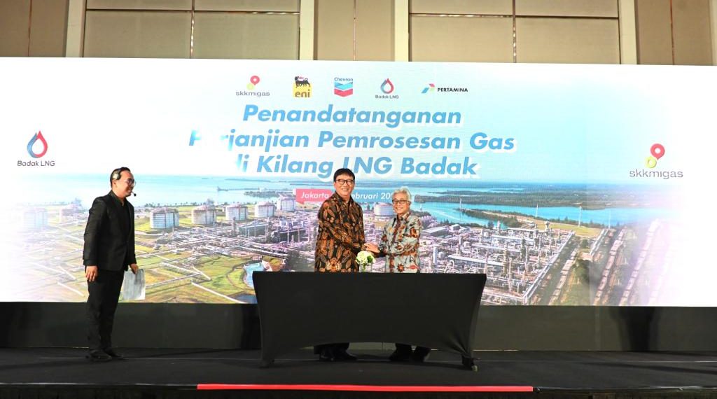 SKK Migas Tandatangani Bontang Processing Agreement
