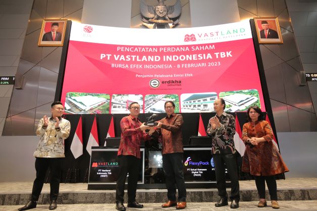 Usai Listing, VAST Raup Dana Rp70,2 Miliar