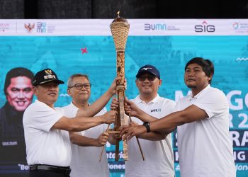 Ajak Masyarakat, SIG dan Anak Usaha Gelar Jalan Sehat di 14 Kabupaten/Kota