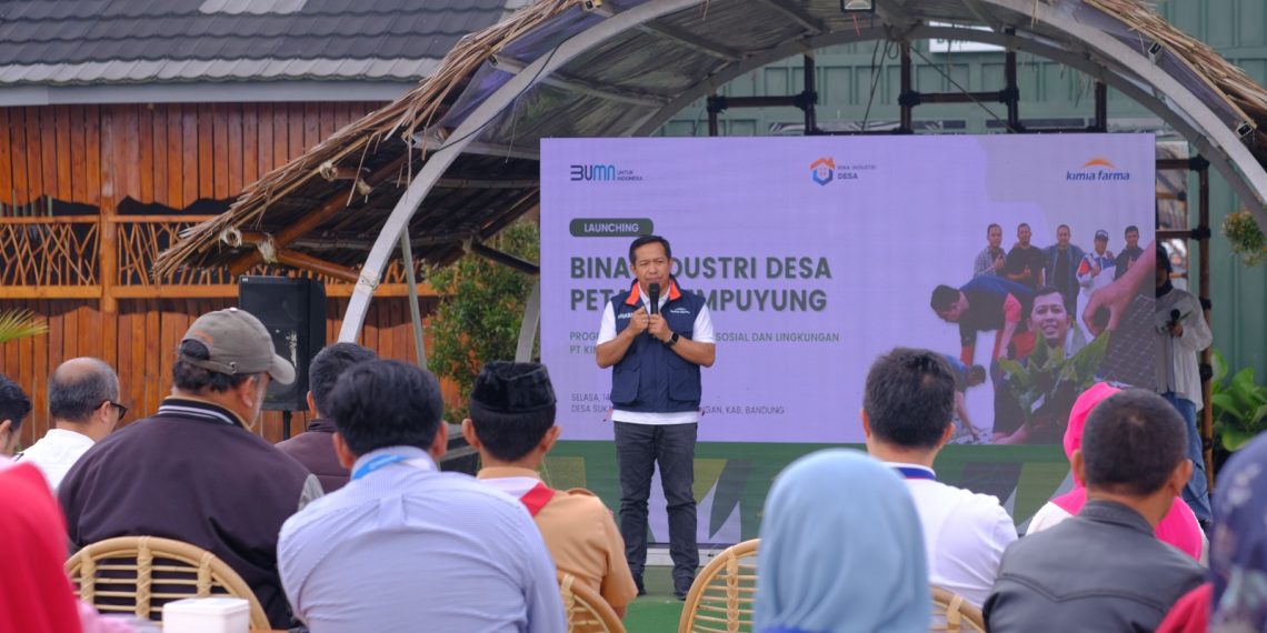 Melalui Program Bina Industri Desa Kimia Farma, KAEF Bina Petani Tempuyung di Jabar