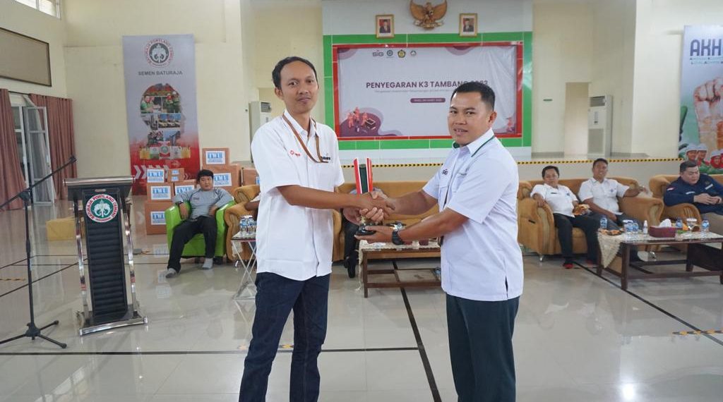 DAHANA Sabet Penghargaan Kontraktor Terbaik K3
