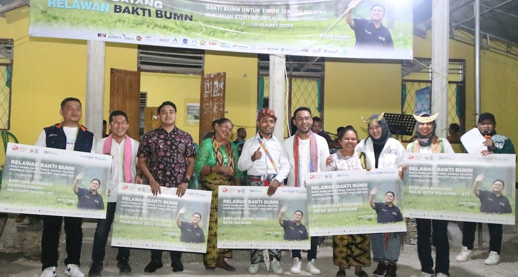 Salurkan hingga Ratusan Juta, BTN Komitmen Tekan Stunting di Kolbano