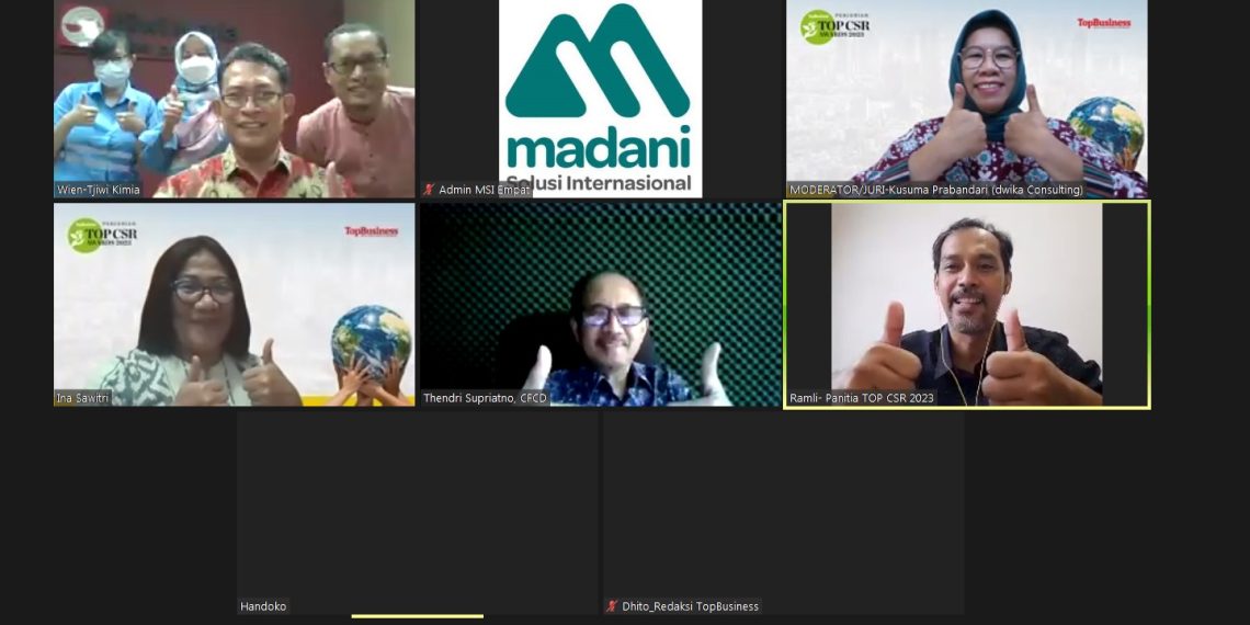 Berikut, Contoh CSV di CSR Tjiwi Kimia