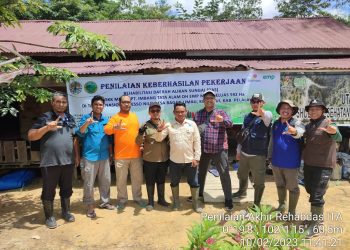 SKK Migas dan Imbang Tata Alam Hijaukan Lahan DAS Seluas 592 Hektar di Meranti
