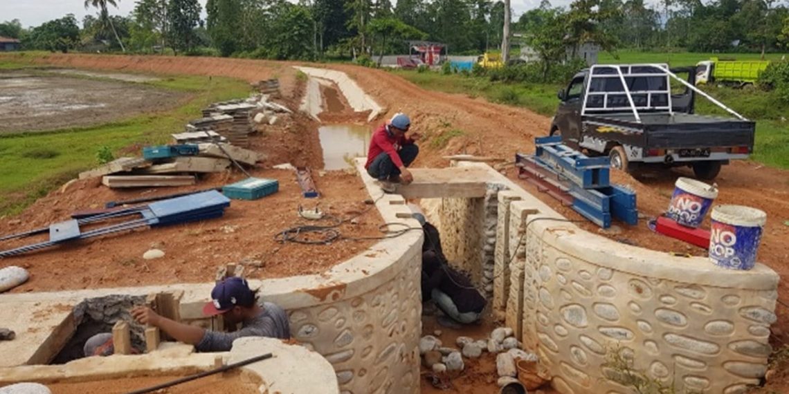 PUPR Lanjutkan Proyek Strategis Nasional Jaringan Irigasi Baliase