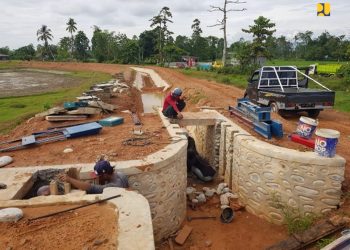 PUPR Lanjutkan Proyek Strategis Nasional Jaringan Irigasi Baliase