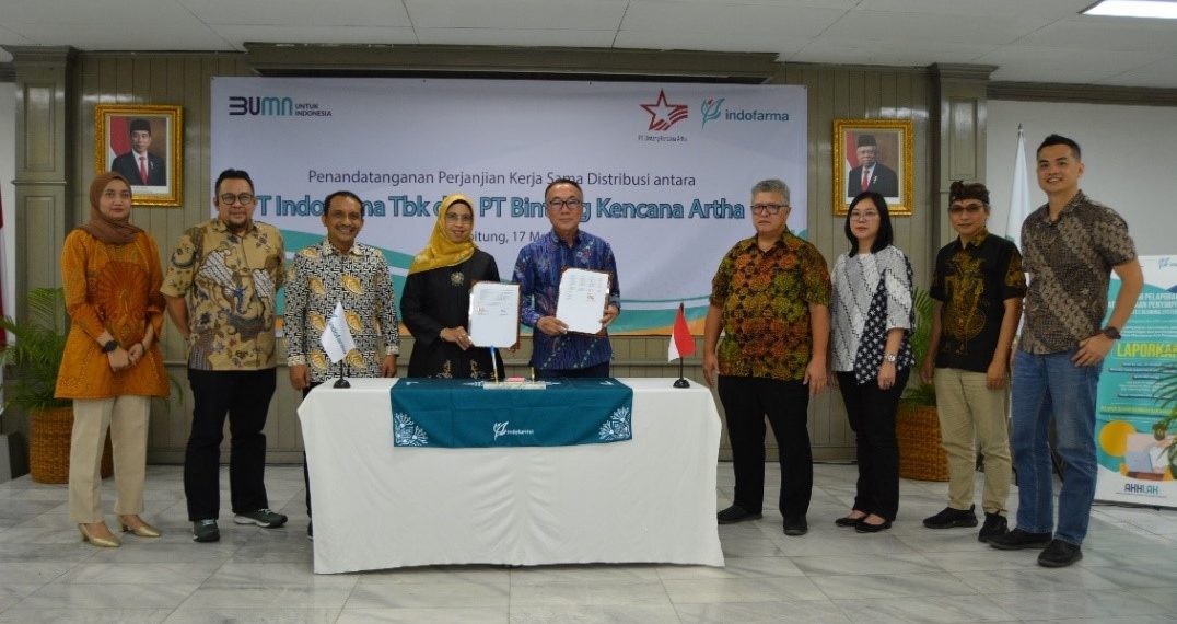 Perkuat Ketersediaan Produk, Indofarma Kolaborasi dengan BKA Genjot Jaringan Distribusi