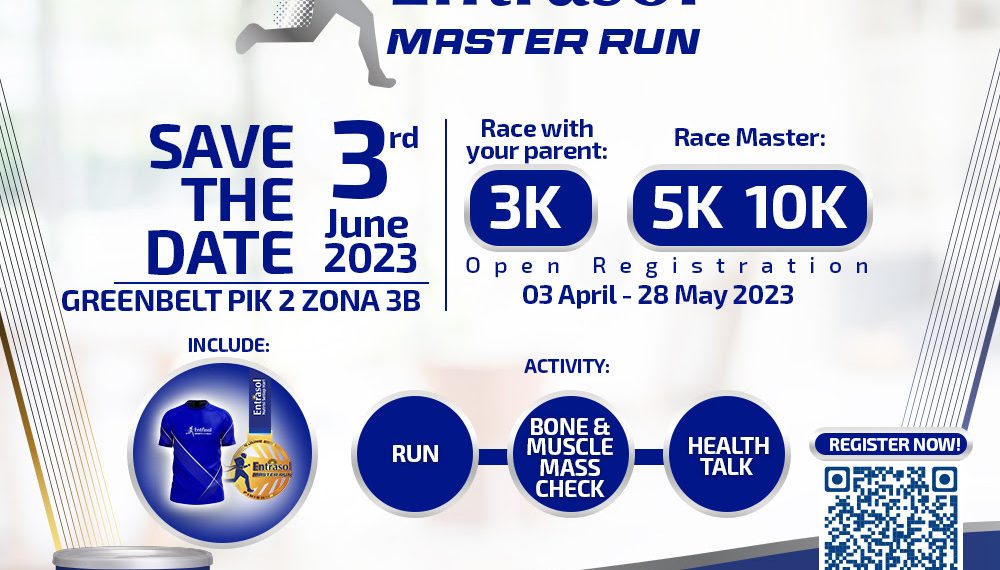 Entrasol Master Run 2023: Inspirasi Hidup Sehat dan Mandiri Hingga Usia Senja