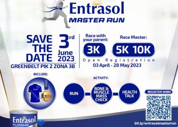 Entrasol Master Run 2023: Inspirasi Hidup Sehat dan Mandiri Hingga Usia Senja