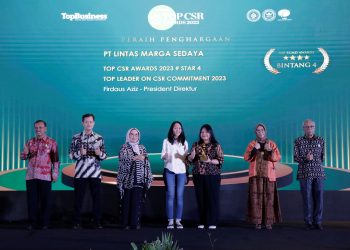 Keren! Astra Tol Cipali Raih TOP CSR Awards 2023 Bintang 4