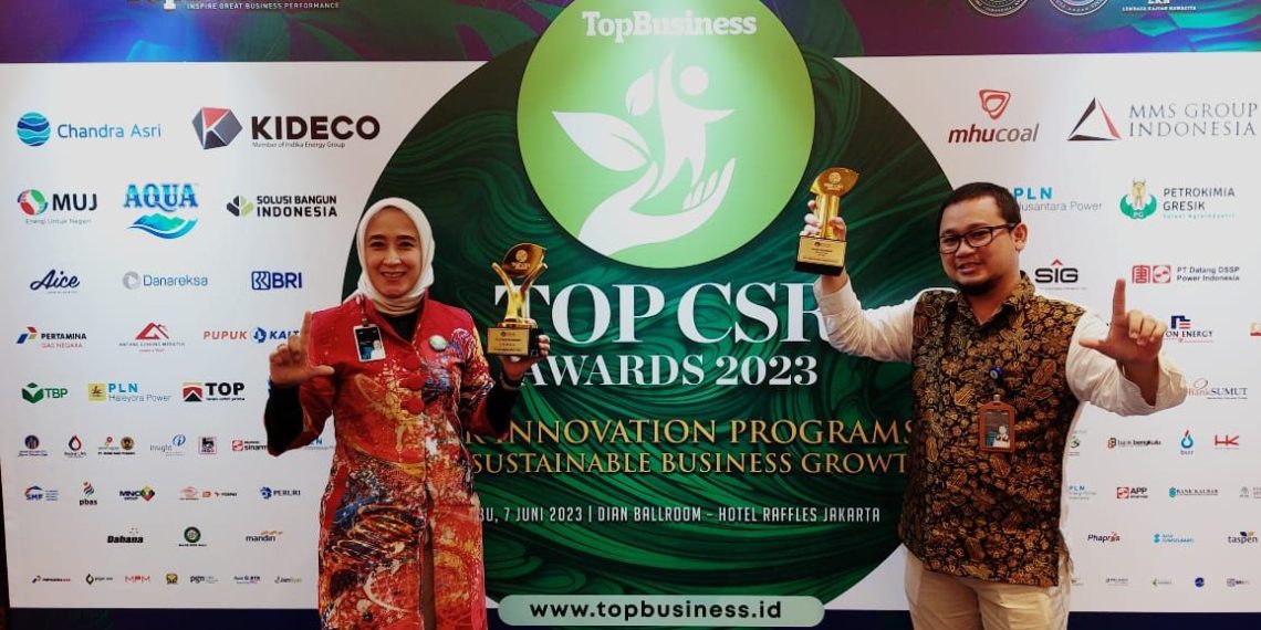 Len Industri Raih TOP CSR Awards Star 5