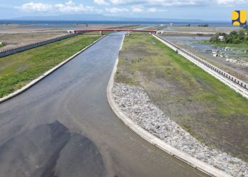 PUPR Selesaikan Pekerjaan Pengendalian Banjir Tukad Unda