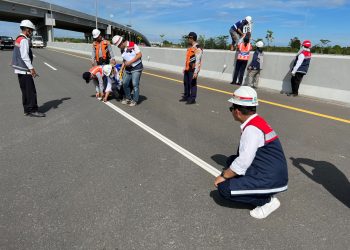 Tol Indralaya – Prabumulih di Uji Laik Fungsi