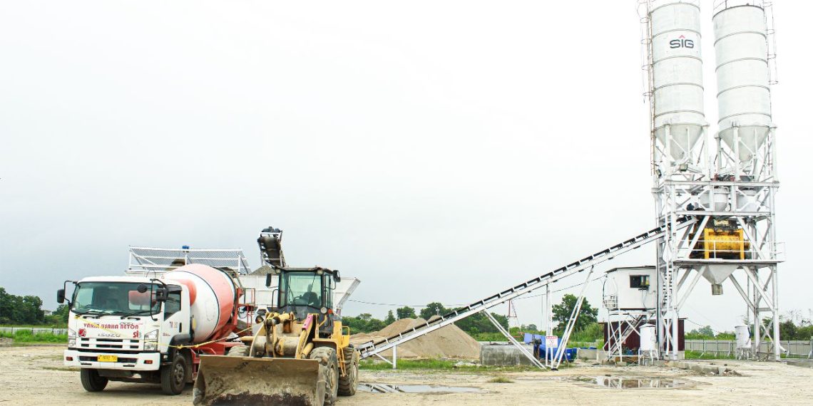 Sasar Pasar Sumbagsel, Varia Usaha Beton Resmikan Ready-Mixed Batching Plant