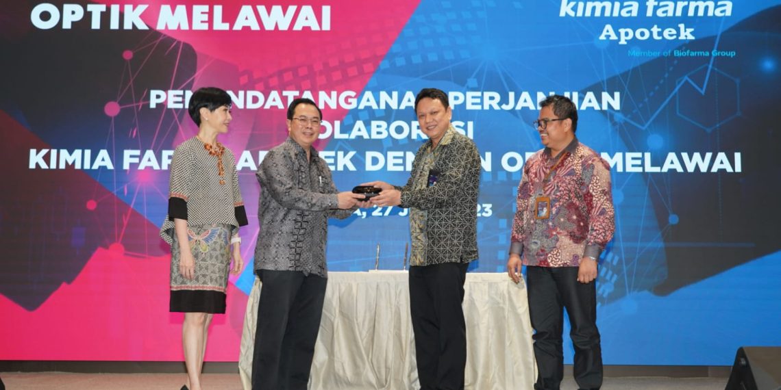 Gandeng Optik Melawai, Produk Kesehatan Kimia Farma Apotek Makin Lengkap