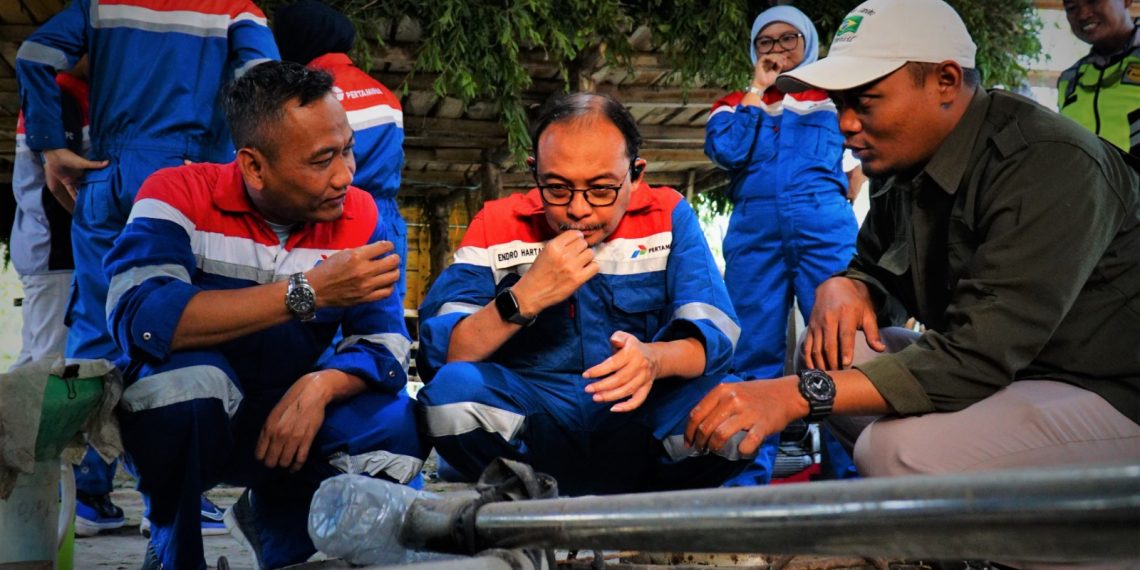 Direktur Utama PEPC Blusukan ke Lokasi Program
