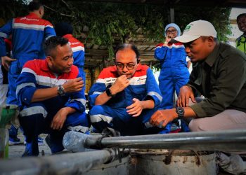 Direktur Utama PEPC Blusukan ke Lokasi Program