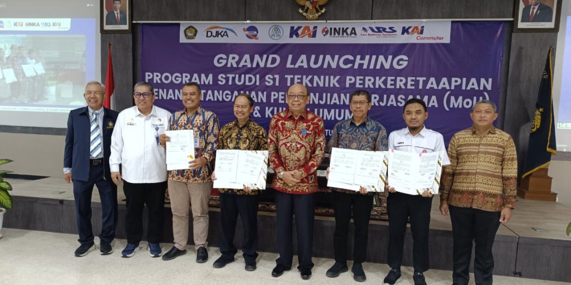 Grand Launching Program Studi Teknik Perkeretaapian