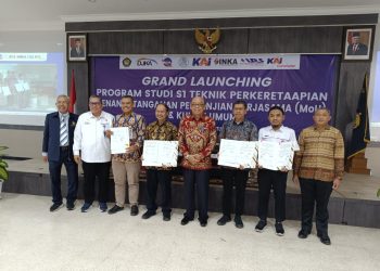 Grand Launching Program Studi Teknik Perkeretaapian