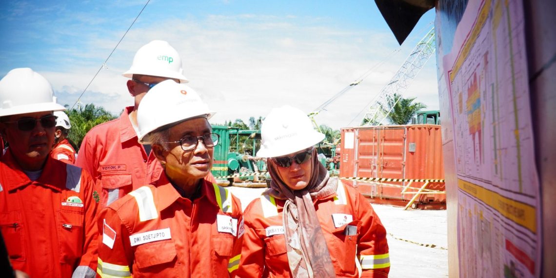 Kepala SKK Migas Pastikan EMP Bor Sumur Perdana Eksplorasi BLN- 01