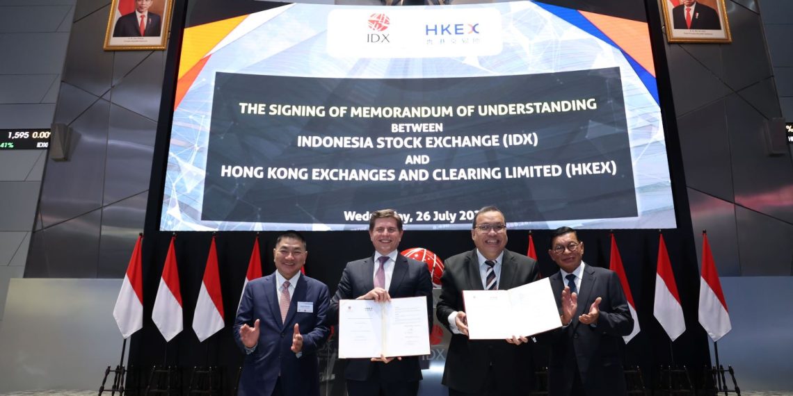 Perkuat Pasar Modal di Mata Global, BEI Gaet Bursa Hong Kong