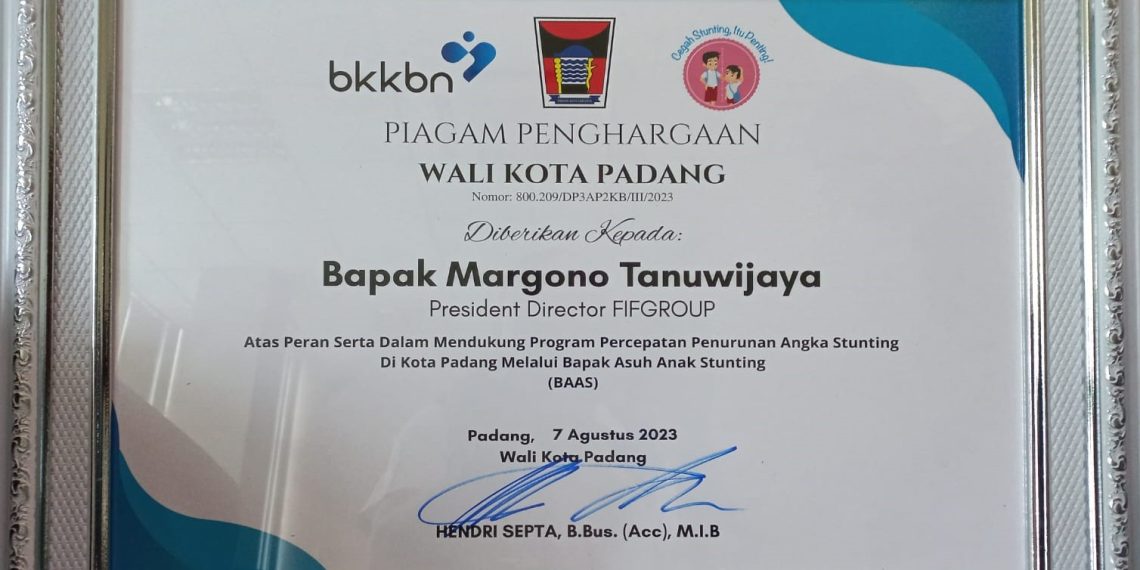 FIFGROUP Dukung Tim Pendampingan Keluarga se-Kota Padang