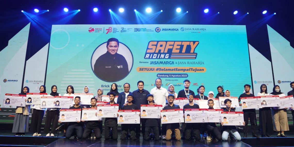 Sinergi BUMN Gencar Sosialisasi Safety Riding