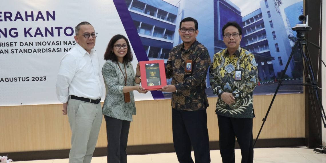 Serah Terima Gedung Kantor dari BRIN Ke BSN