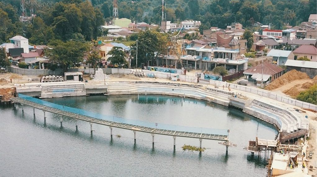 PUPR Tata Kawasan Waterfront City Pangururan dan Kawasan Tele