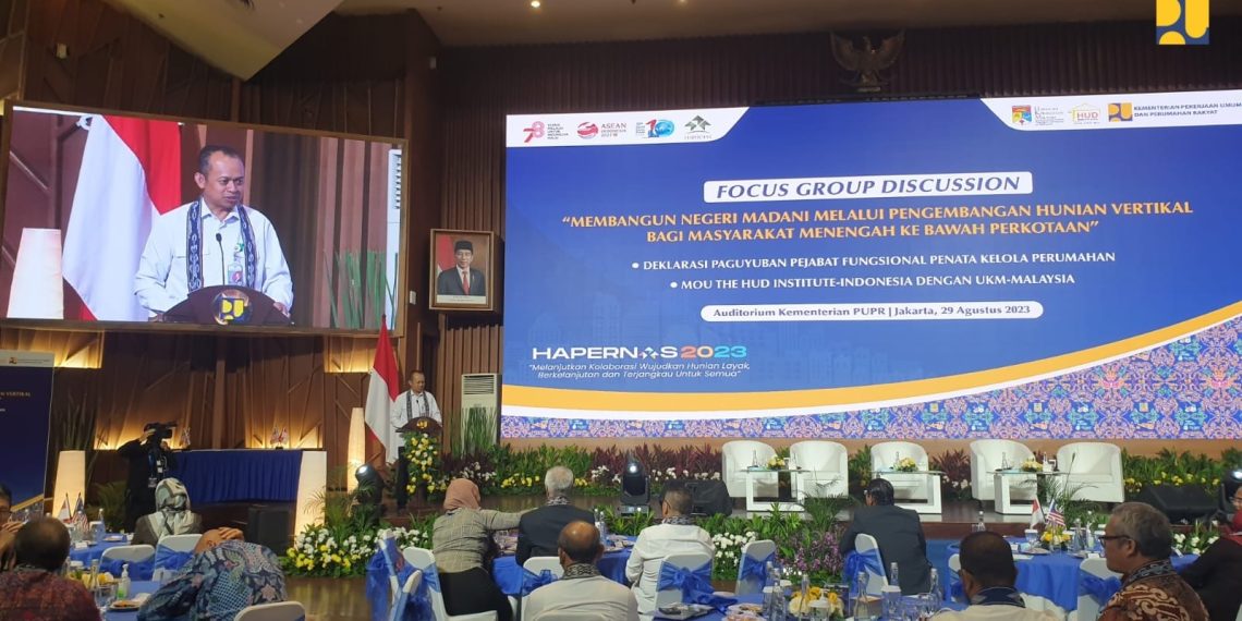 PUPR Dorong Peningkatan Penyediaan Hunian Vertikal