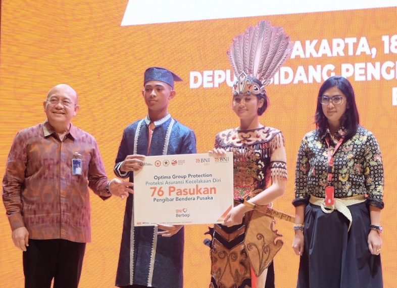 Apresiasi 76 Paskibraka, BNI Life Beri Jaminan Asuransi Jiwa