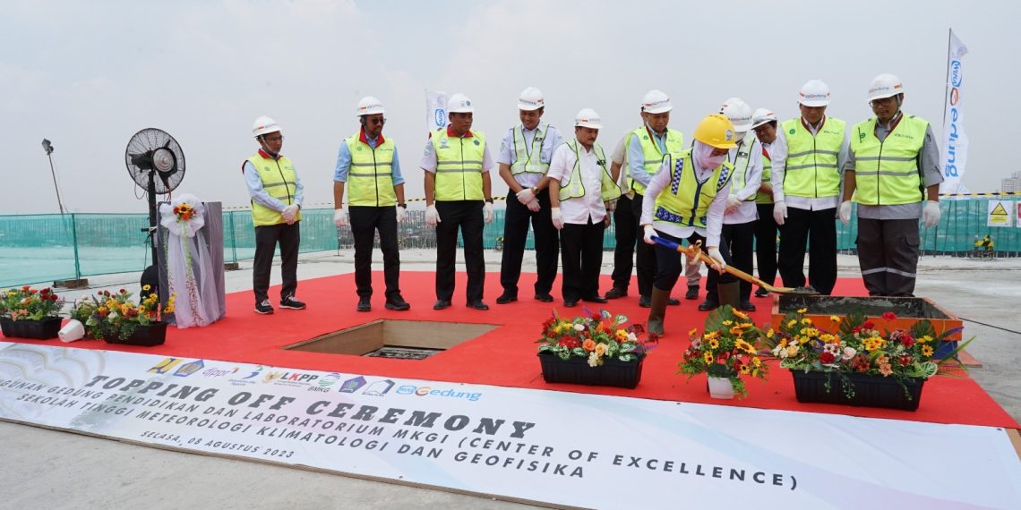 Topping Off Gedung Milik BMKG, WEGE Patok Target Rampung Desember 2023