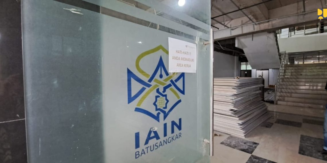 PUPR Rehabilitasi Gedung UIN Mahmud Yunus Batusangkar
